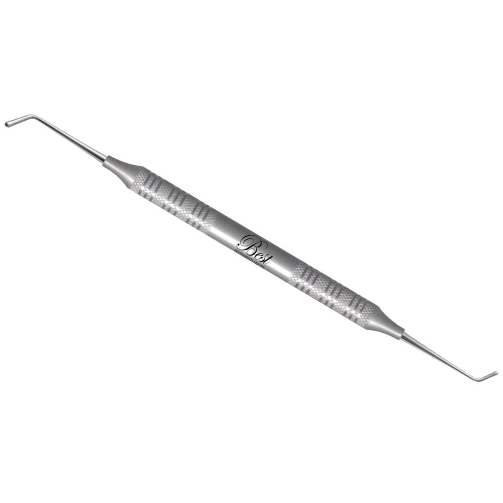 Best #3 Stainless Steel Ladmore Double End Plastic Filling Instrument, 8mm Hollow Handle, 1/Pk - Best #3 Stainless Steel Ladmore Double End Plastic Filling Instrument, 8mm Hollow Handle, 1/Pk - Image 1