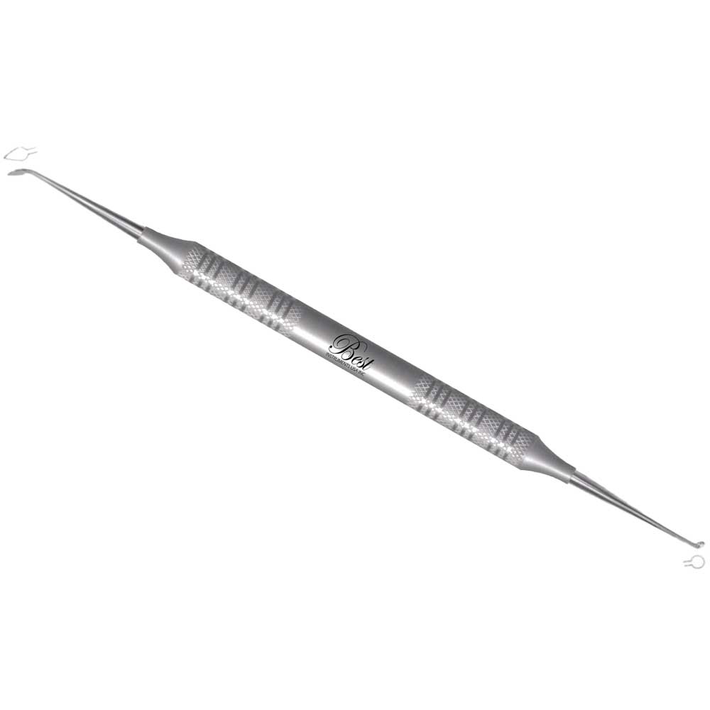 Best #89/92 Cleoid/Discoid Stainless Steel Double End Amalgam Carver, 8mm Hollow Handle, 1/Pk - Best #89/92 Cleoid/Discoid Stainless Steel Double End Amalgam Carver, 8mm Hollow Handle, 1/Pk - Image 1