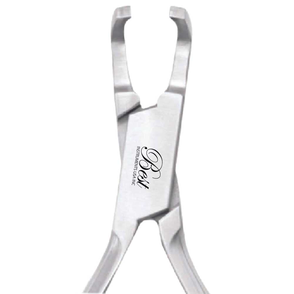 Best Curved Stainless Steel Bracket Removing Plier, 1/Pk - Best Curved Stainless Steel Bracket Removing Plier, 1/Pk - Image 1