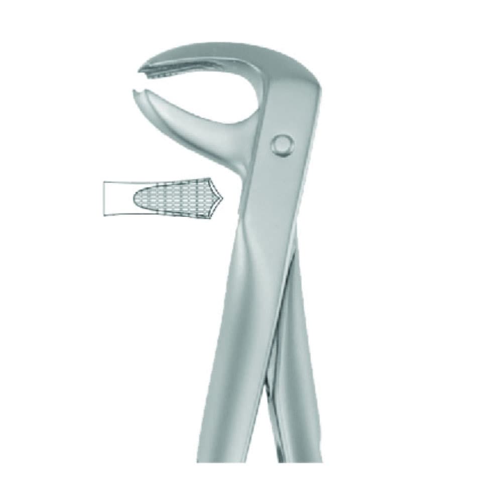Best Instruments #P-7 Stainless Steel Atraumatic Extraction Forceps, Lower Molars, 1/Pk - Best #P-7 Stainless Steel Atraumatic Extraction Forceps, 1/Pk - Image 1