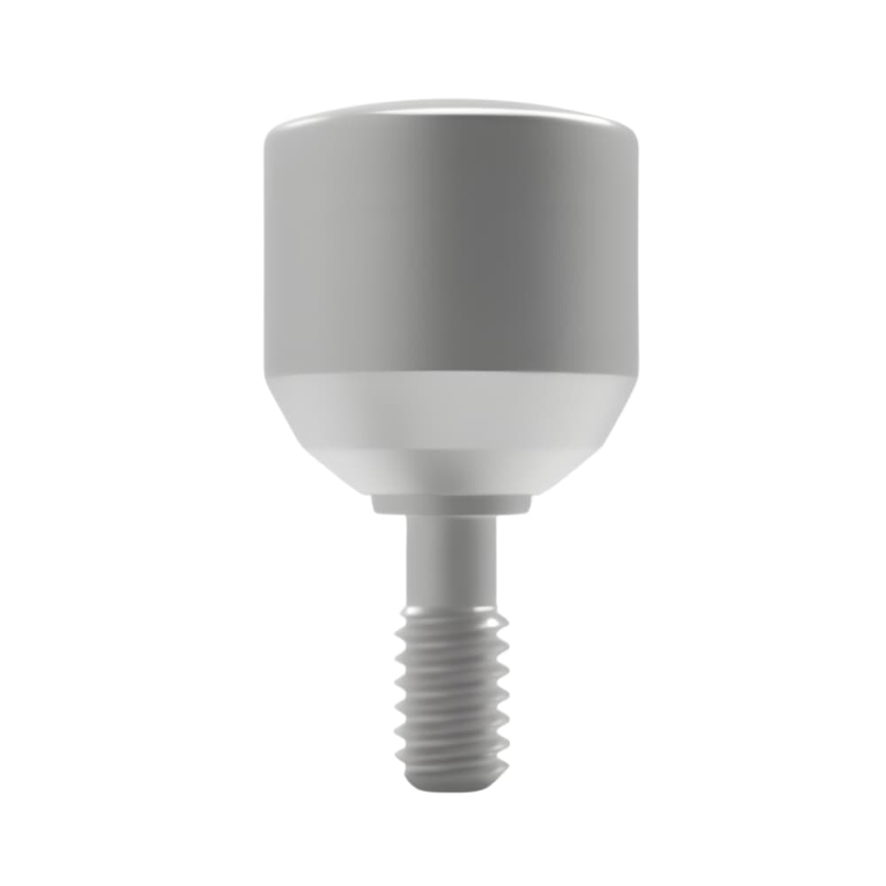 Bhi Implants 5.5mm Wide Titanium Healing Cap, 5mm Collar, Internal Hex, 1/Pk - Bhi Implants 5.5mm Wide Titanium Healing Cap, 5mm Collar, 1/Pk - Image 1