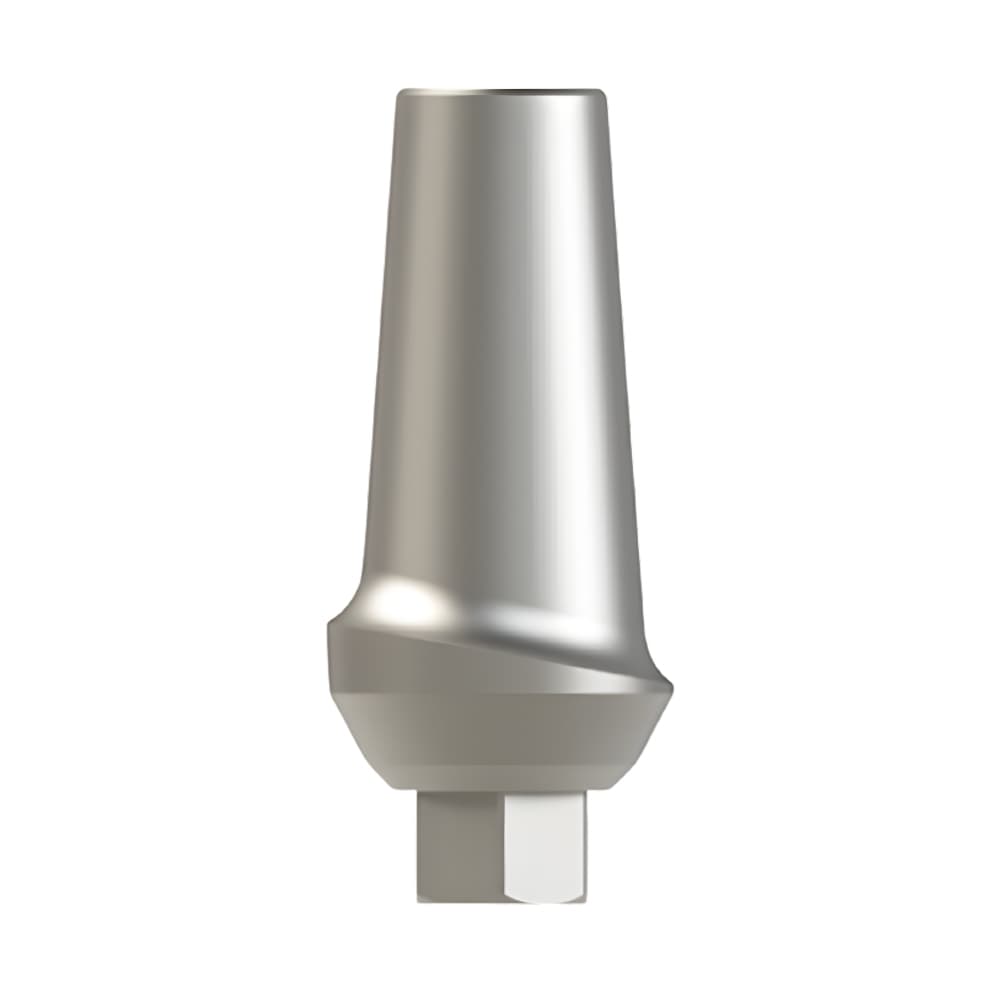 Bhi Implants Titanium Anatomic Abutment with Screw, Internal Hex, 8.5mm, 1mm Collar, 1/Pk - Bhi Implants Titanium Anatomic Abutment w/Screw, Internal Hex, 8.5mm, 1mm Collar, 1/Pk - Image 1