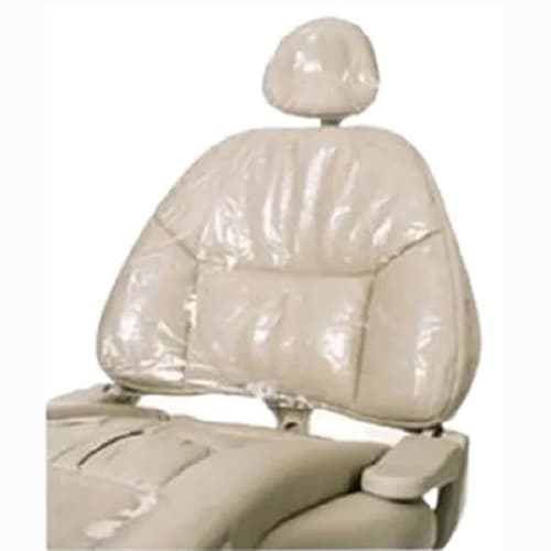 Britedent Half Chair Sleeves, 27-1/2" x 24", Clear Plastic, 225/Pk - Britedent Half Chair Sleeves, 27-1/2" x 24", Clear Plastic, 225/Pk - Image 1