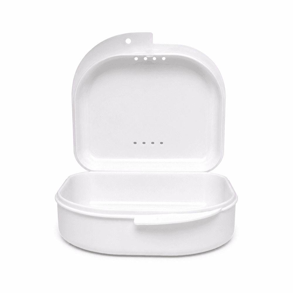 Britedent Retainer Box, Ventilated, White, 12/Pk - Britedent Retainer Box, Ventilated, White, 12/Pk - Image 1