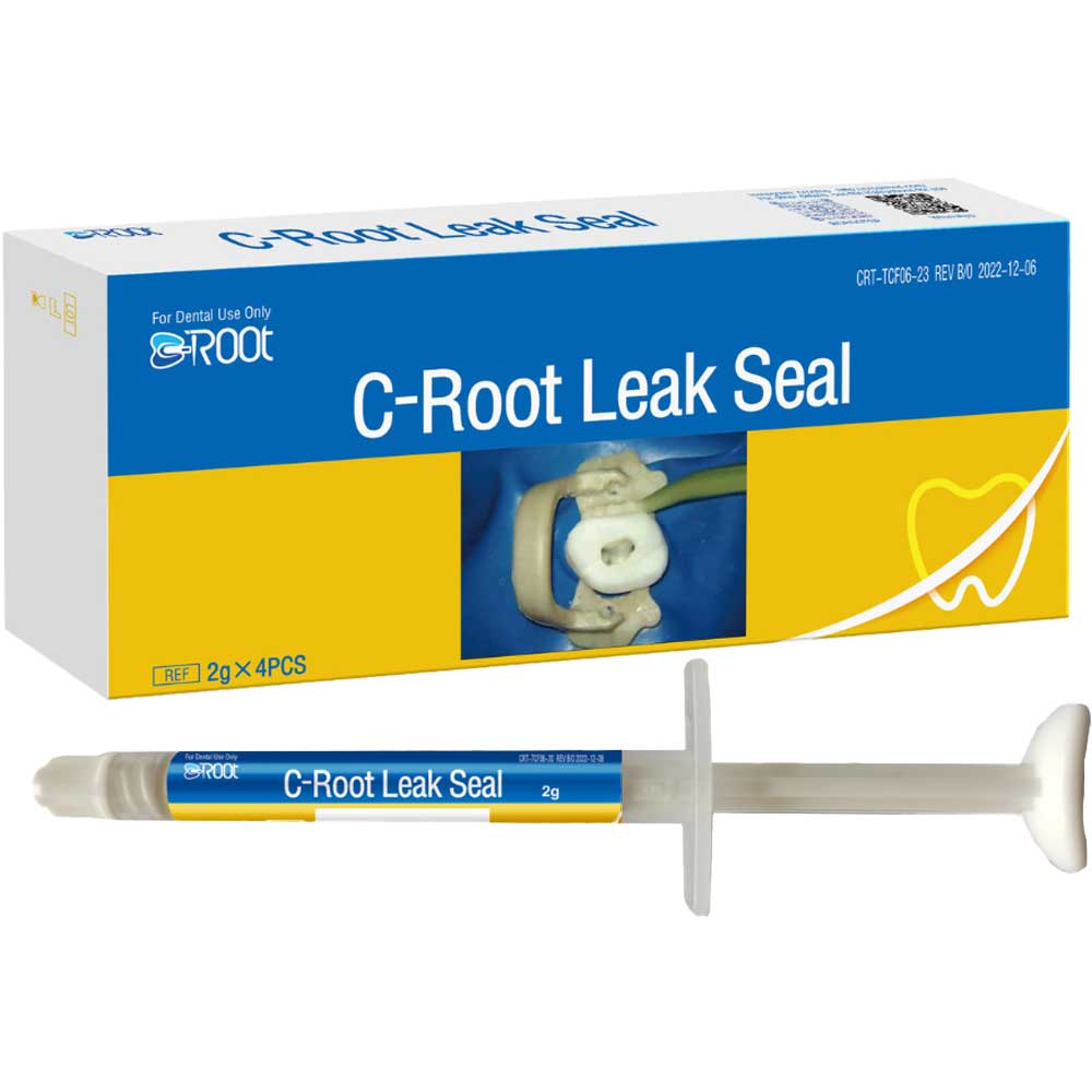 C-Root Leak Seal Rubber Dam Sealer, 4 x 2g Syringes - C-Root Leak Seal, 4 x 2g Syringe - Image 1