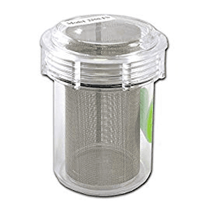MARK3 Canister Type Evacuation Traps, 3-1/2" x 4-3/8", Fine Screen, 8/Box - MARK3 Canister Type Evacuation Traps 3 1/2" x 4 3/8" fine screen - 8/bx - Image 1