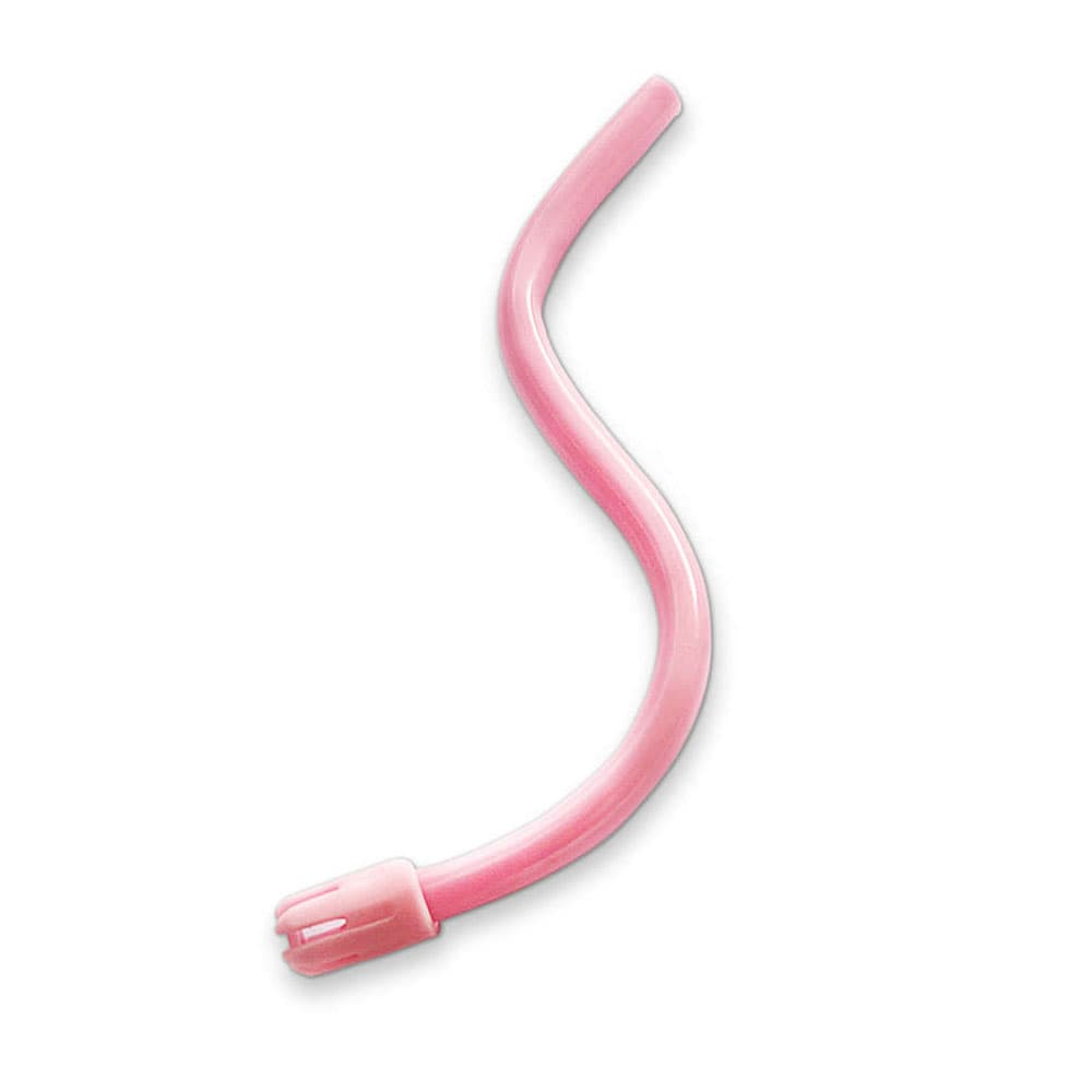 MARK3 Saliva Ejectors, Pink with Pink Tip, 100/Pk - MARK3 Saliva Ejectors, Pink with Pink Tip, 100/Pk. - Image 1
