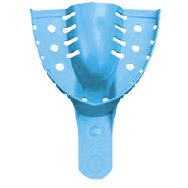 MARK3 Disposable Impression Trays #1, Upper Large, Blue, 12/Pk - MARK3 Disposable Impression Trays #1, Upper Large, Blue, 12/Pk - Image 1
