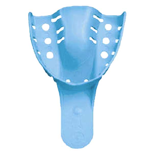 MARK3 Disposable Impression Trays #5, Upper Small, Blue, 12/Pk - MARK3 Disposable Impression Trays #5, Upper Small, Blue, 12/Pk - Image 1