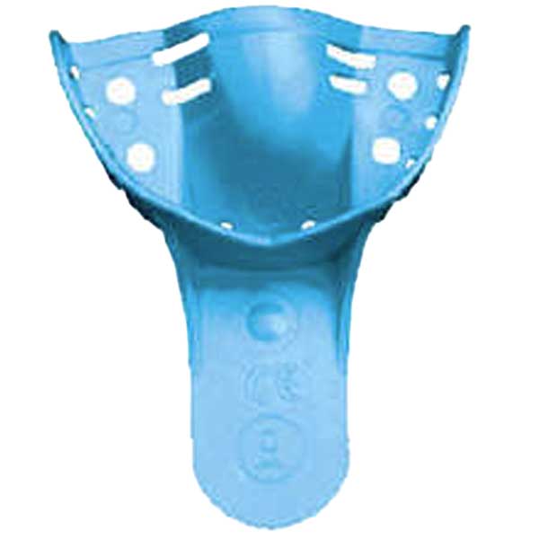 MARK3 Disposable Impression Trays #9, Anterior Upper, Blue, 12/Pk - MARK3 Disposable Impression Trays #9, Anterior Upper, Blue, 12/Pk - Image 1