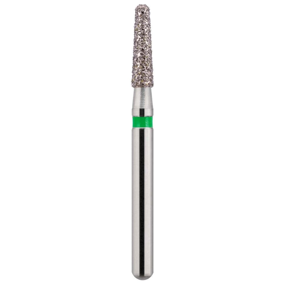 MARK3 Blue Streak FG #855.016 Coarse, Round End Taper Diamond Bur, 5/Pk - MARK3 Blue Streak FG #855.016 Coarse, Round End Taper Diamond Bur, 5/Pk - Image 1