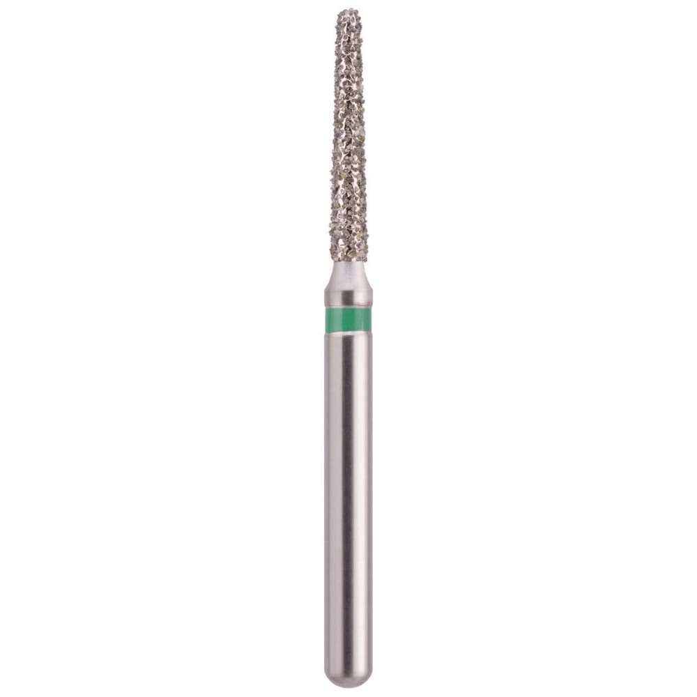 MARK3 Blue Streak FG #856.012 Coarse, Round End Taper Diamond Bur, 5/Pk - MARK3 Blue Streak FG #856.012 Coarse, Round End Taper Diamond Bur, 5/Pk - Image 1