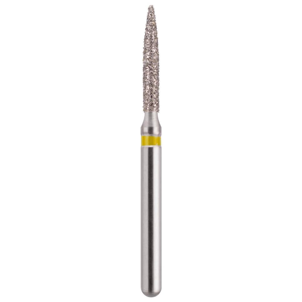 MARK3 Blue Streak FG #862.012 Extra Fine Flame Diamond Bur, 5/Pk - MARK3 Blue Streak FG #862.012 Extra Fine, Flame Diamond Burs, 5/Pk - Image 1