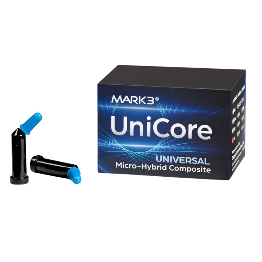 MARK3 UniCore Universal Micro-Hybrid Composite Unidose, Opaque A2, 20/Pk - MARK3 UniCore Universal Micro-Hybrid Composite Unidose, Opaque A2, 20/Pk - Image 1