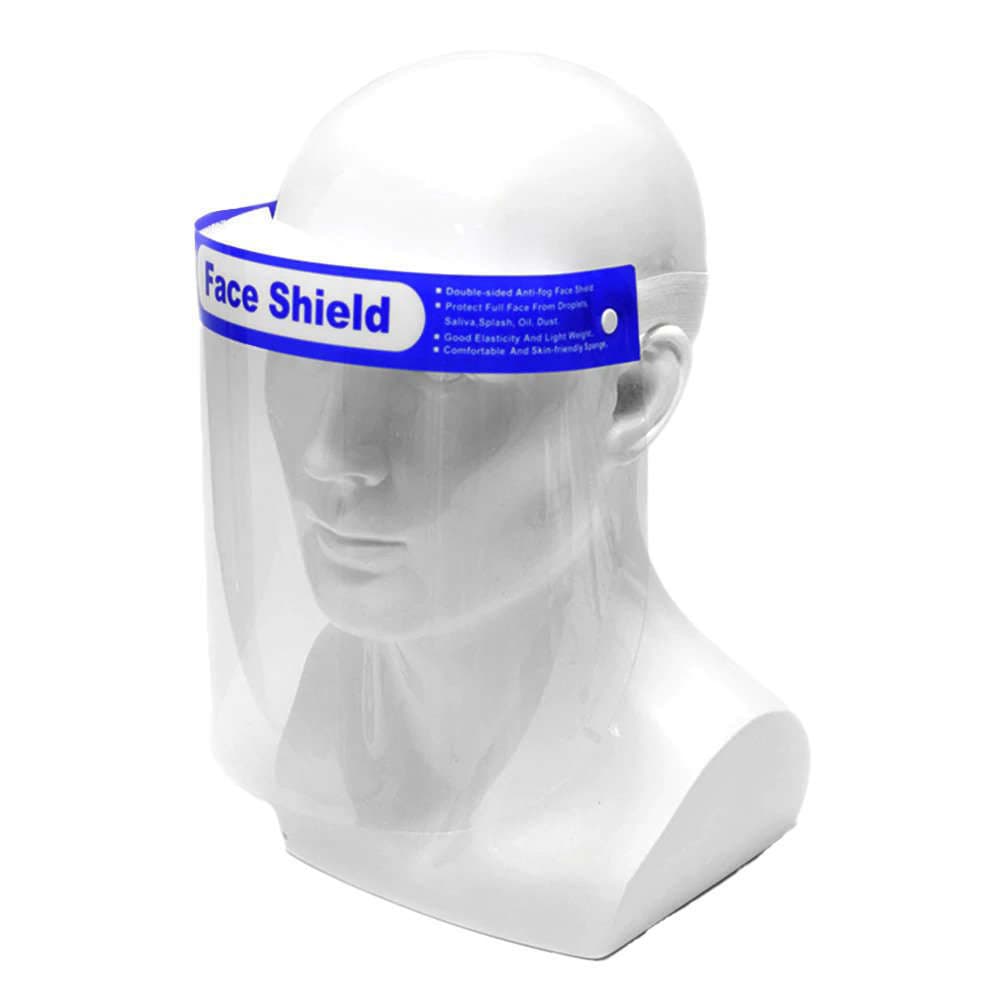 MARK3 Anti-Fog Disposable Face Shield, Blue, 10/Pk - MARK3 Anti-Fog Disposable Face Shield, Blue, 10/Pk - Image 1