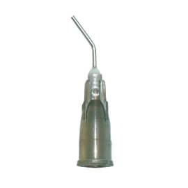 Dexiter Gray 22 Gauge Pre-Bent Applicator Needle Tips, Blunt-End, 100/Pkg - Dexiter Gray 22 gauge Sealant Cement Tips - Pre-Bent Applicator Needle Tips - Image 1