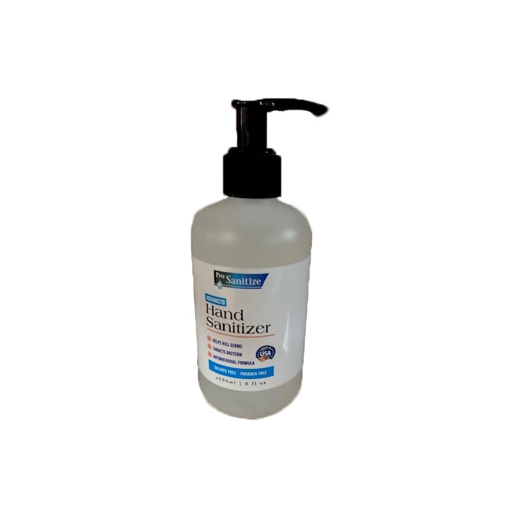 Pro Sanitize Advanced 70% Alcohol Hand Sanitizer, 8 oz Pump Bottle - Pro Sanitize Advanced 70% Alcohol Hand Sanitizer, 8 Oz. Pump Bottle - Image 1