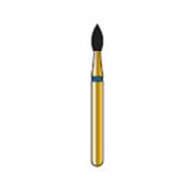 Alpen FG #368.016 Fine Grit, Pointed Football Diamond Bur, 5-Pack - Alpen FG #368.016 Fine Grit, Pointed Football Diamond Bur. Package of 5 Burs - Image 1