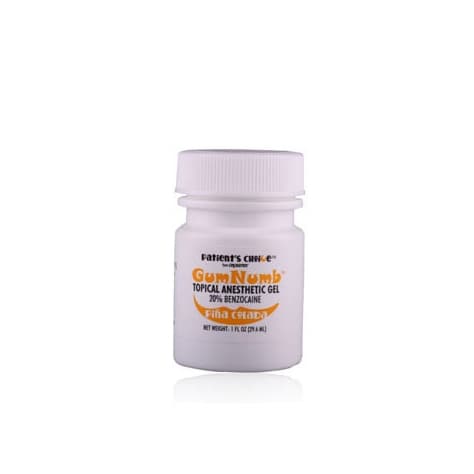 Crosstex Gumnumb Pina Colada Topical Anesthetic Gel, Benzocaine 20%, 1 oz Jar - Gumnumb Pina Colada Topical Anesthetic Gel (Benzocaine 20%), 1 oz. Jar - Image 1