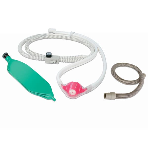ClearView Scavenging Circuit II, Standard with Rubber Goods and 8 Assorted Nasal Hoods, Latex-Free - ClearView Scavenging Circuit II, Standard. Includes Scavenging Circuit, Rubber - Image 1