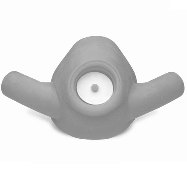 Crosstex Accutron Personal Inhaler Plus (PIP+) Disposable Nasal Hood, Medium, Unscented Whisper Gray, 24/Pack - Personal Inhaler Plus Disposable Nasal Hood - Medium, Unscented Whisper Gray - Image 1