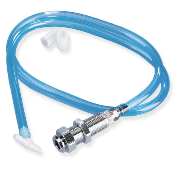 MicroEtcher Female Quick-Disconnect for 1/4" Plastic Tubing, Danville Materials - MicroEtcher Female Quick-Disconnect for splicing into 1/4" diameter plastic - Image 1