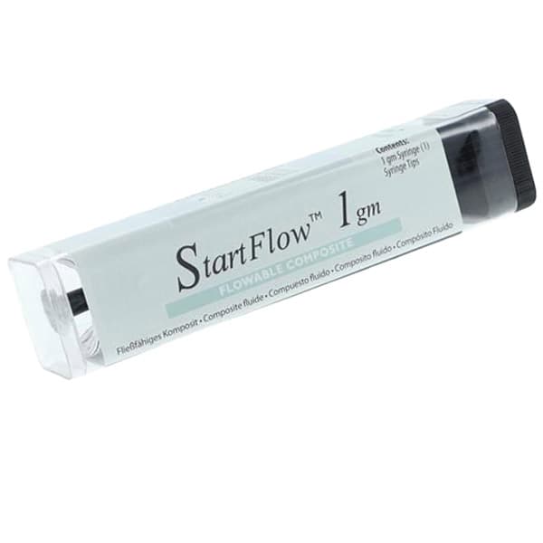 StartFlow Light-Cure Flowable Micro-Hybrid Composite, Shade A3, 1g Syringe, 1/Pk - StartFlow Light-Cure Flowable Micro-Hybrid Composite, Shade A3, 1gm Syringe, 1/Pk - Image 1
