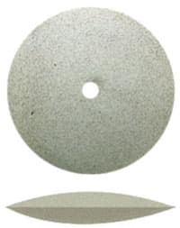 Dedeco Knife Edge White 4981 Rubber Wheel Classic Flexies - Knife Edge White 4981 - Image 1