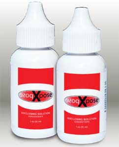 X-Pose Disclosing Solution Concentrate, 1 oz (30 mL) Dropper Bottle - X-Pose Disclosing Solution Concentrate, 1 oz. (30ML) Dropper Bottle - Image 1