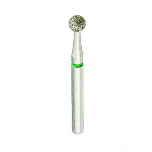 DentalRee FG #801.021 Coarse Round Diamond Bur, 5/Pk - DentalRee FG #801.021 Coarse Round Diamond Bur, 5/Pk - Image 1