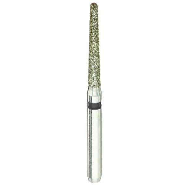 DentalRee ValuDiamond FG #850.014 Super Coarse Round End Taper Diamond Bur, 10/Pk - DentalRee ValuDiamond FG #850.014 Super Coarse Round End Taper Diamond Bur, 10/Pk. - Image 1