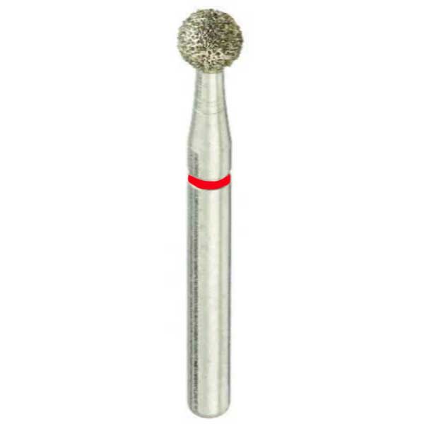 DentalRee FG #801.023 Fine Round Diamond Bur, 5/Pk - DentalRee FG #801.023 Fine Round Diamond Bur, 5/Pk - Image 1