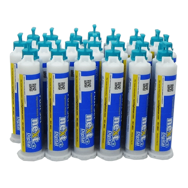next Digital Fast Set VPS Impression Material, Heavy Body, 50 mL Cartridge, 20/Pk - next Digital Fast Set VPS Impression Material, 50 mL, Heavy Body, 20/Pk - Image 1