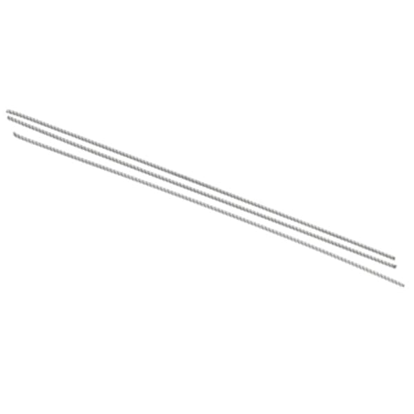 Dentaurum Titanium Twisted Retainer Wire, Grade 1, 0.44 mm (17), 50 mm Length, 10/Pack, 528-001-01 - Dentaurum Titanium Twisted Retainer Wire Grade 1 10/pack | ? 0.44 Mm 17 Length 50, 528-001-01 - Image 1
