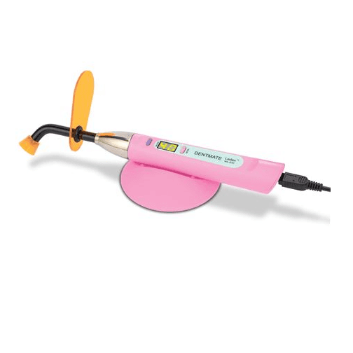 Ledex WL-070 LED Curing Light, Pink, 1000-1200 mW/cm2, 440-480nm, with Accessories - Ledex WL-070 LED Curing Light PINK. Light intensity 1000-1200 mW/cm2 - Image 1
