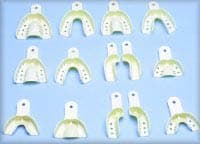 Master-Dent #5 Perforated Small Upper Full-Arch Impression Trays, Disposable, 12/Pk - Master-Dent #5 Perforated Small Upper Full-Arch Impression Trays, 12/Pk - Image 1