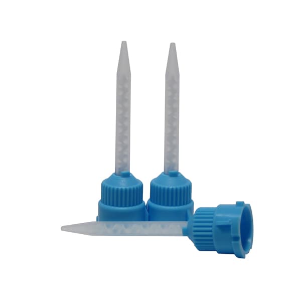 Dentonics HP Mixing Tips, Blue/Clear, Static Mixing, 25/Box - Dentonics - Hp Mixing Tips (Blue/Clear)(25) - Image 1
