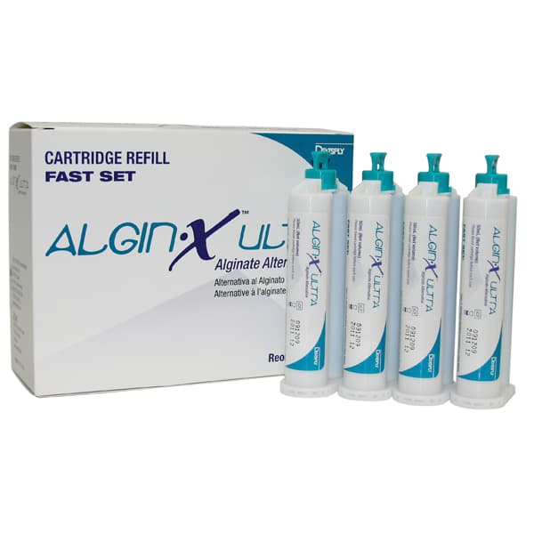 Algin-X Ultra Alginate Alternative Impression Material, Fast Set, 4 x 50ml Cartridge Refill - Algin-X Ultra Alginate alternative impression material, Fast set, 4 x 50ml - Image 1
