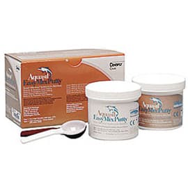 Aquasil EasyMix Putty Smart Wetting Impression Material, Standard Kit (Base & Catalyst, 320 mL Each, 2 Scoops) - Aquasil EasyMix Putty Smart Wetting Impression Material - Standard Kit - Image 1