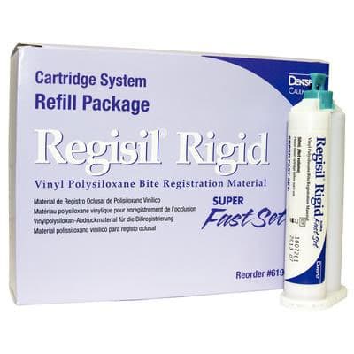 Regisil Rigid VPS Bite Registration Material Cartridge Refill, 4 x 50 mL, #619425 - Regisil Rigid Cartridge Refill - VPS Bite Registration Material, 4 - 50 mL - Image 1