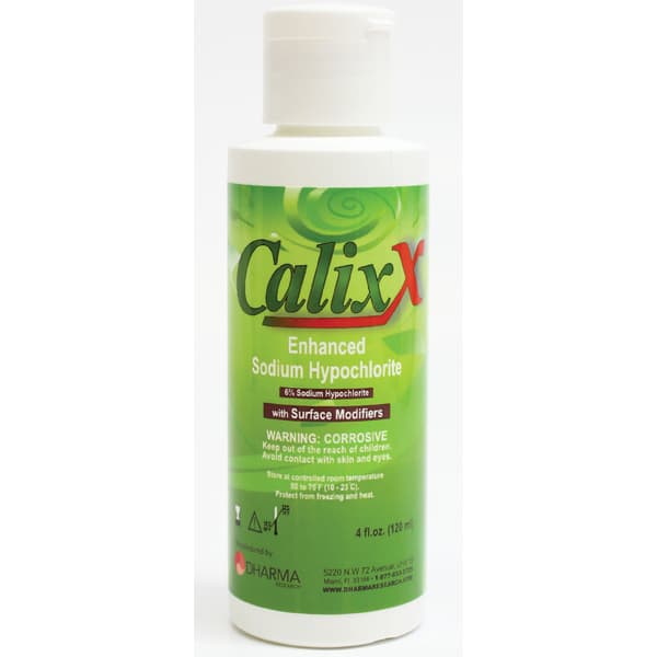 Calix-X Enhanced Sodium Hypochlorite Solution, 6% Concentration, 125 ml Bottle - Calix-X Enhanced Sodium Hypochlorite Solution, 6% Concentration, 125 ml bottle - Image 1