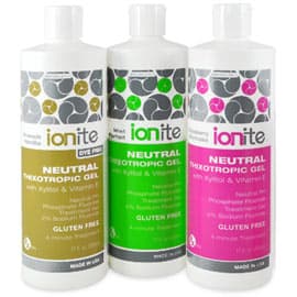 Ionite Neutral Fluoride Thixotropic Gel, Mint Parfait, 17 oz, 0.90% Fluoride Ion - Ionite Neutral Fluoride Thixotropic Gel - MINT PARFAIT, 17 oz. Economical - Image 1