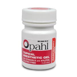 Opahl Topical Anesthetic Gel 20% Benzocaine, Raspberry Jam Flavor, 1 oz, 01KT8PD5ER6HKPWNVNT6Q7JRNG - Opahl Topical Anesthetic Gel 20% Benzocaine - RASPBERRY JAM 1 oz. Fast-acting - Image 1
