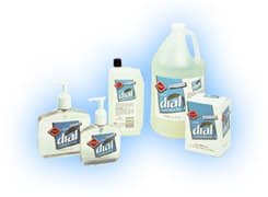 Dial Antimicrobial Liquid Soap for Sensitive Skin, 0.15% Triclosan, Light Floral Scent, 16 oz Pump Bottle - Dial Liquid Sensitive Skin Dial Antimicrobial Liquid Soap for Sensitive Skin - Image 1