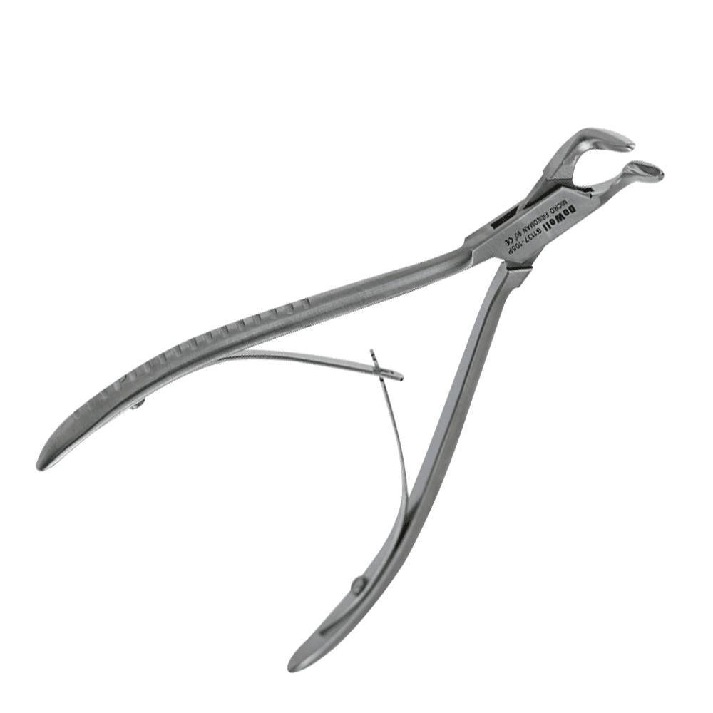 DoWell Micro Friedman Bone Rongeur, 14.5cm, 90° Angled, 1/Pk - DoWell 14.5cm Micro Friedman Bone Rongeur, 90°, 1/Pk - Image 1