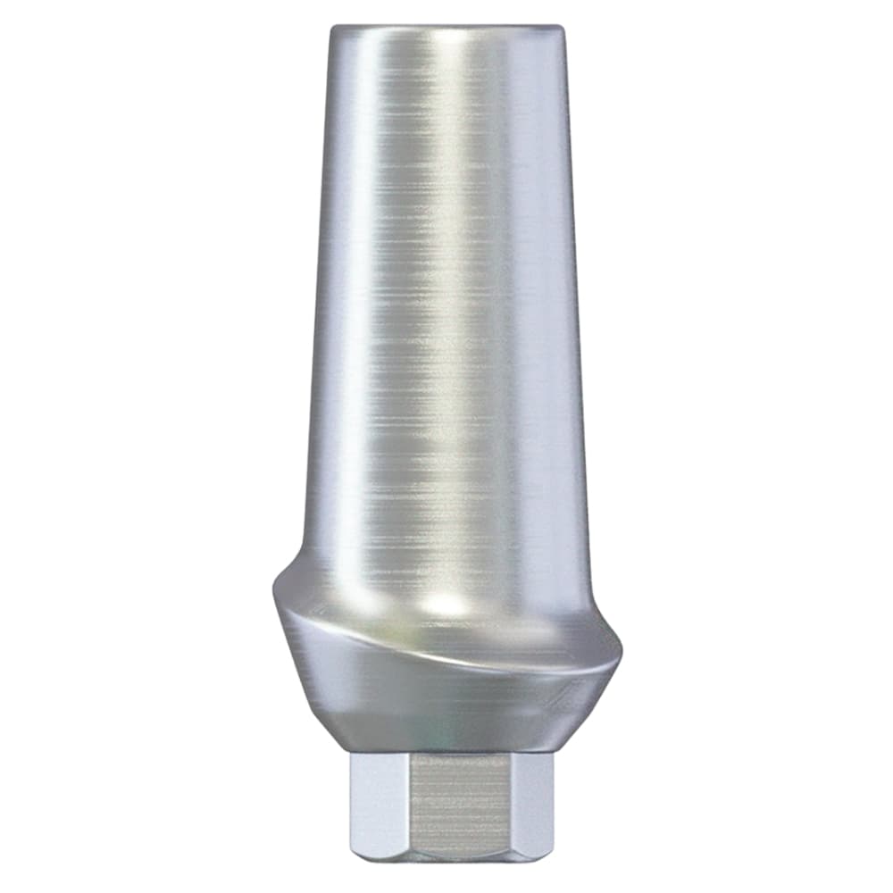 DSI 1.0mm Titanium Anatomic Straight Abutment with Fixation Screw, Ø2.42mm Internal Hex, RP, 1/Pk - DSI 1.0mm Titanium Anatomic Straight Abutment w/Fixation Screw, Ã2.42mm Internal Hex, RP, 1/Pk - Image 1