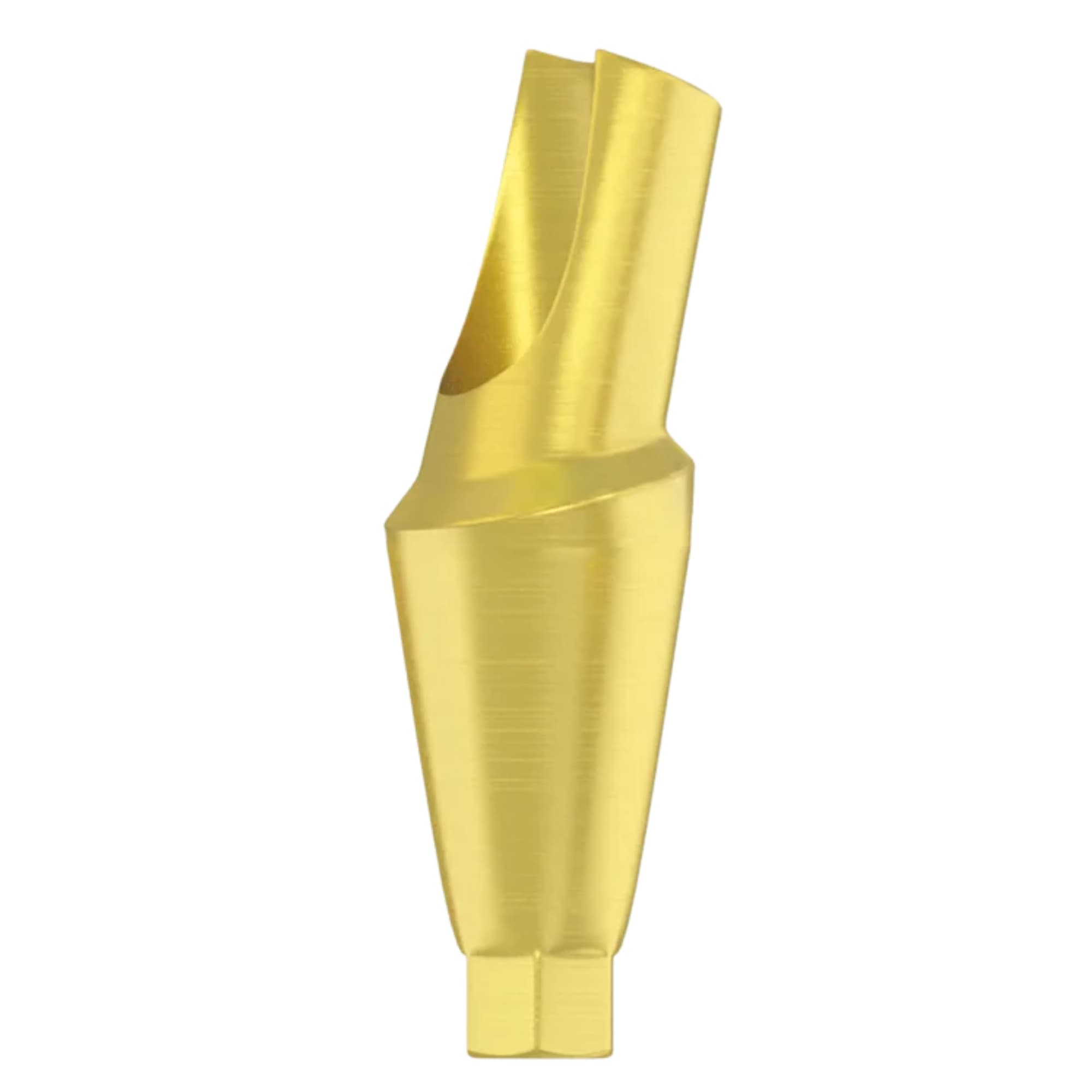 DSI 25° Titanium Anatomic Abutment with Fixation Screw, 1.5mm Gingival Height, NP Ø3.5mm, NobelActive Compatible, 1/Pk - DSI 25° Titanium Anatomic Abutment w/Fixation Screw, 1.5mm, NP Ã3.5mm, NobelActive Compatible, 1/Pk - Image 1