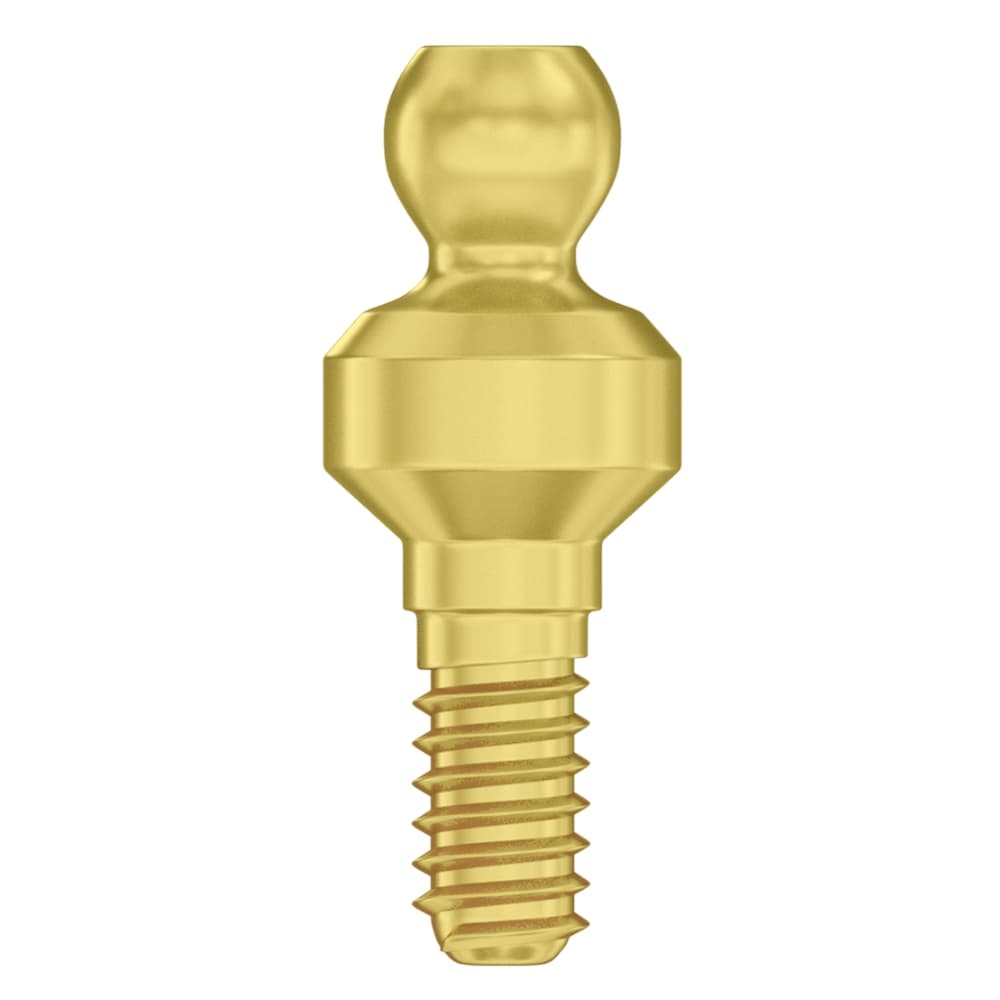 DSI Straight 2.0mm Titanium Ball Abutment, 2.0mm Internal Hex, NP 3.0mm, Full Set, 01KYVXXZC2T2ZMEJPB5677WS6H - DSI Straight 2.0mm Titanium Ball Abutment, 2.0mm Internal Hex, NP 3.0mm, Full Set. Includes: - Image 1