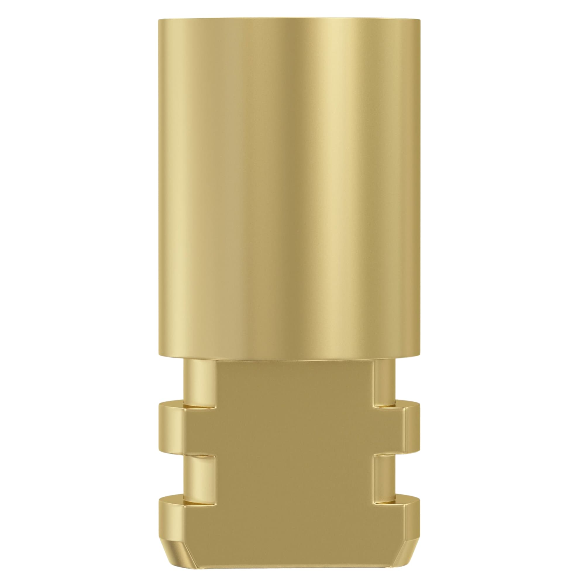 DSI Titanium Implant Analog, Zimmer Internal Hex, Wide Platform 5.7mm, Gold, 1/Pk - DSI Titanium Implant Analog, Zimmer Internal Hex, Wide Platform 5.7mm, Gold, 1/Pk - Image 1