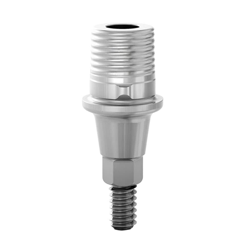 DSI GM Titanium Base for Neodent Grand Morse, Ø4.5mm x 1.5mm Height, with Removable Screw, 1/Pk - DSI GM Titanium Base for Neodent Grand Morse, Ã4.5mm x 1.5mm Height, with Removable Screw, 1/Pk - Image 1